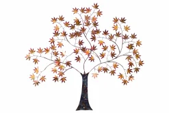 Wanddeko Metall 'Greeting Tree' 100x89x7cm