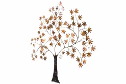 Wanddeko Metall 'Greeting Tree' 100x89x7cm