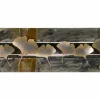 Wanddeko Metall 'Herbstboten' 108x33x4,5cm