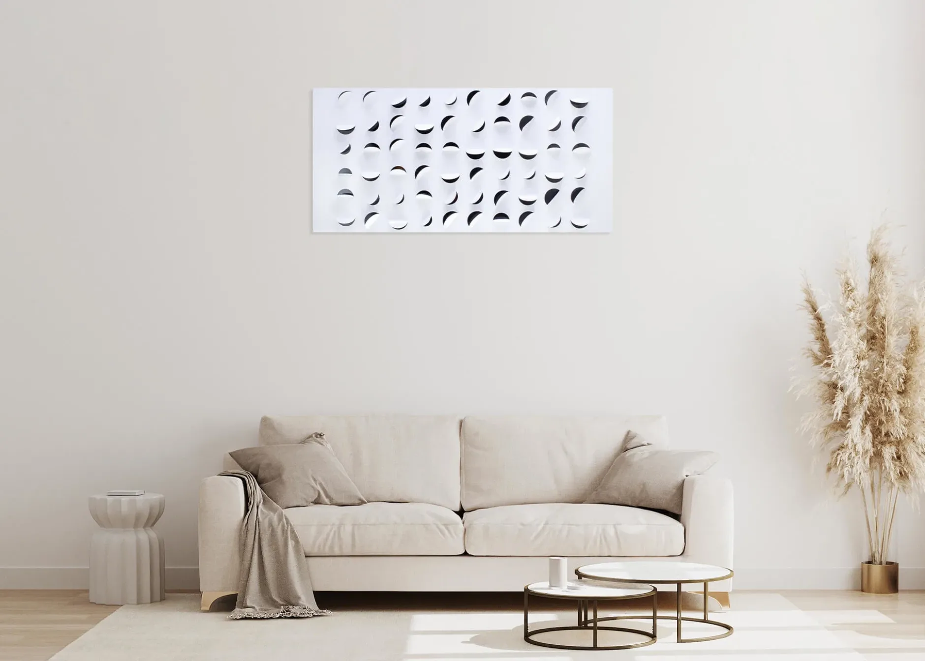 Wanddeko Metall 'Im Bann der Fantasie' 118x57x5cm