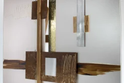 Wanddeko Metall 'Innere Ruhe' 83x83x6cm