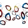 Wanddeko Metall 'Less than Perfect' 146x72x5cm