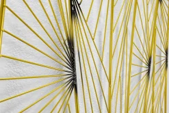Wanddeko Metall 'Magisches Kabinett' 100x100x3cm