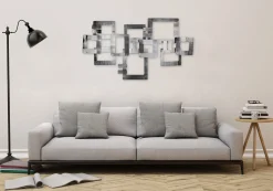 Wanddeko Metall 'Memorias' 110x64x7cm