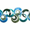 Wanddeko Metall 'Memory of Water' 105x41x4cm