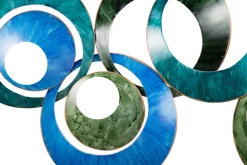 Wanddeko Metall 'Memory of Water' 105x41x4cm