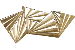 Wanddeko Metall 'Noble Complex' 110x56x5cm