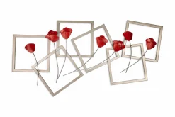 Wanddeko Metall 'Post von Amor' 97x50x5cm