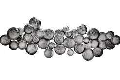 Wanddeko Metall 'Pulsating' 111x38x6,5cm