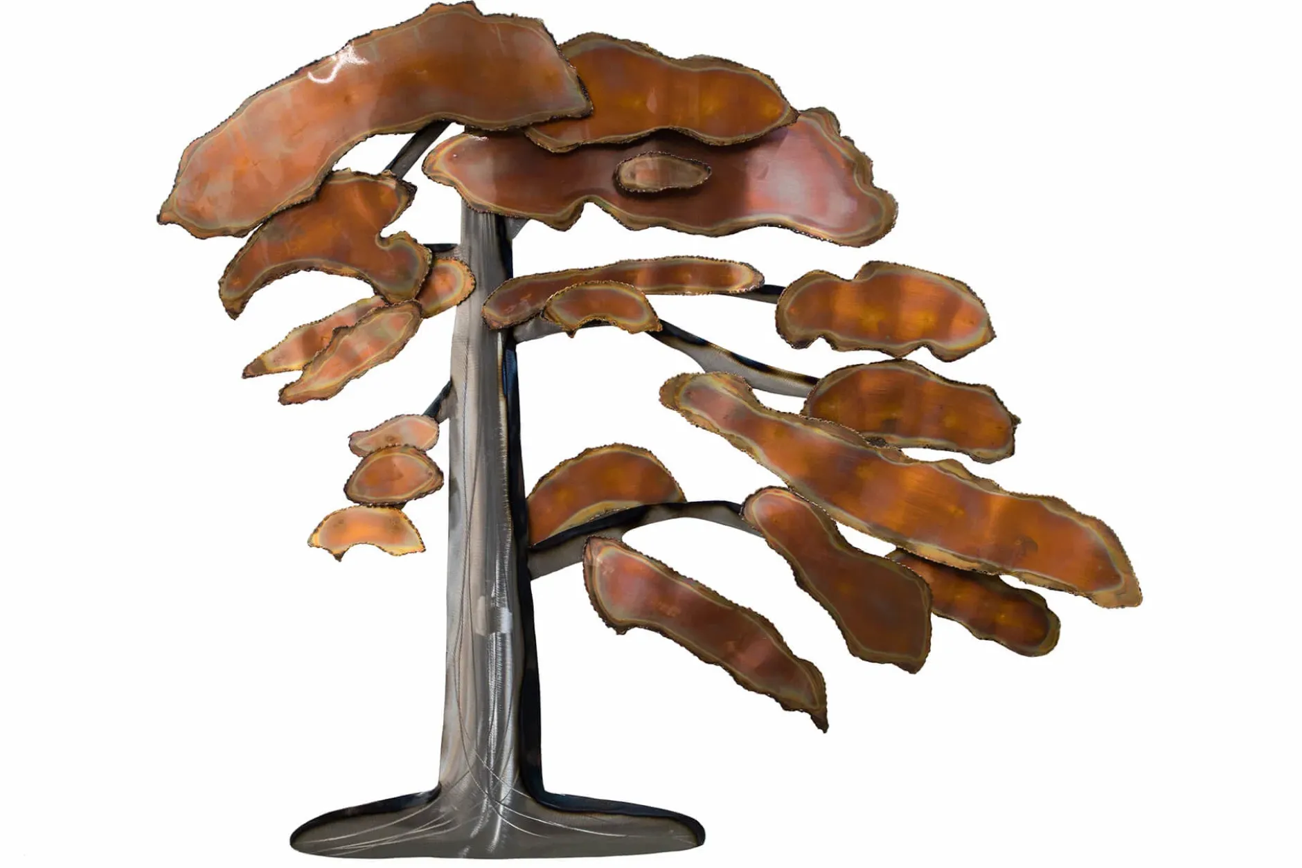Wanddeko Metall 'Rusty Bonsai' 97x88x7cm
