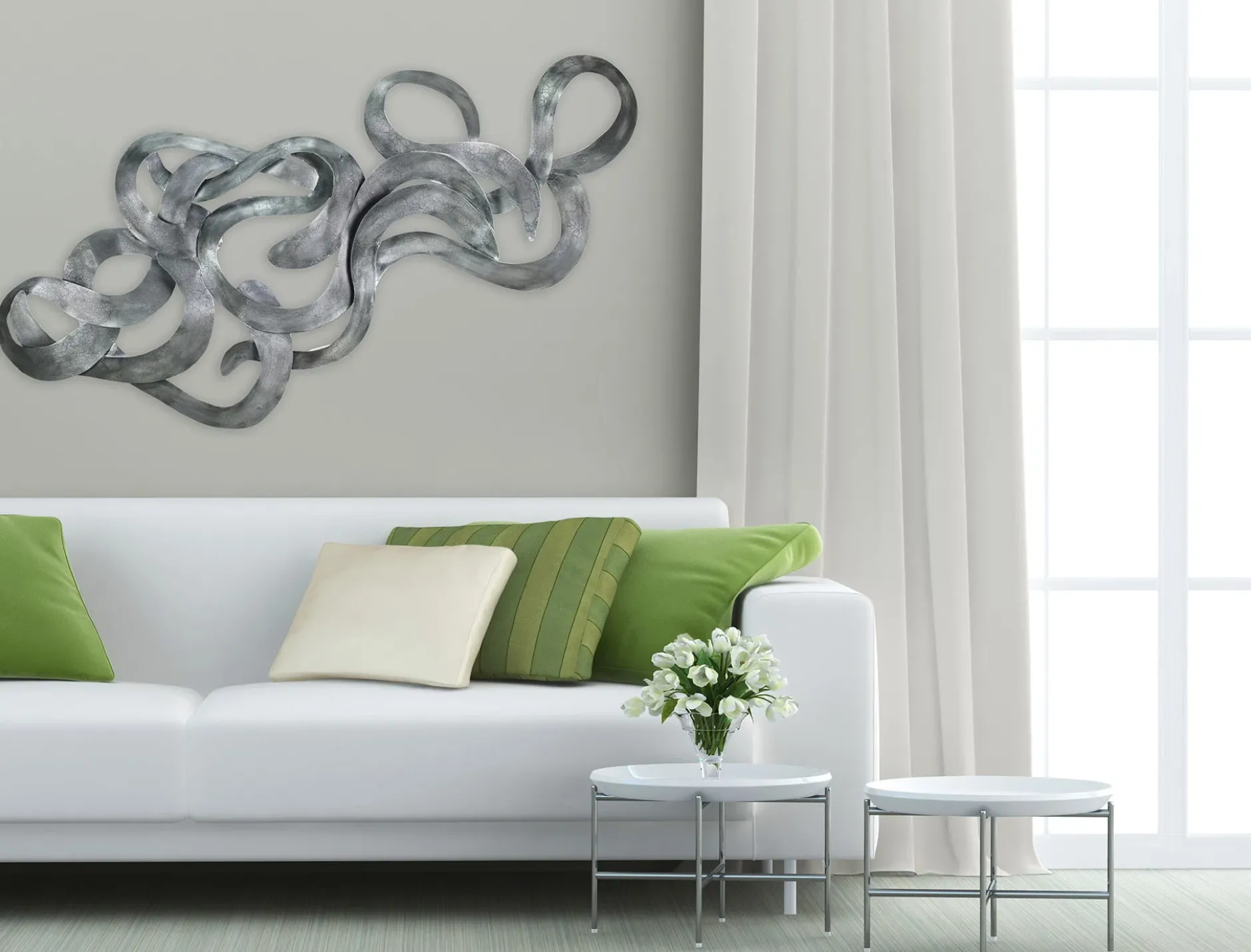 Wanddeko Metall 'Schatzsuche' 142x62x5cm
