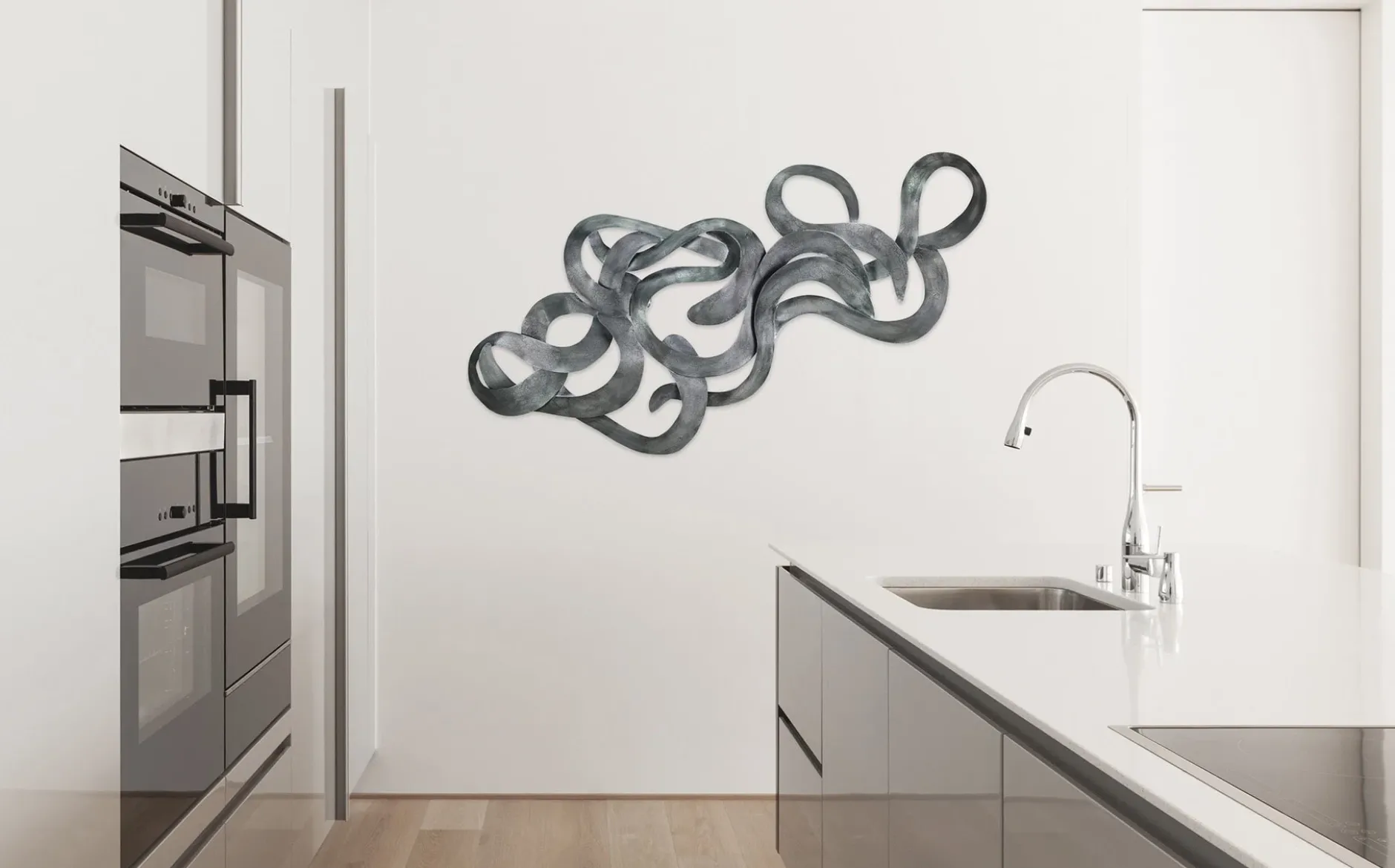 Wanddeko Metall 'Schatzsuche' 142x62x5cm