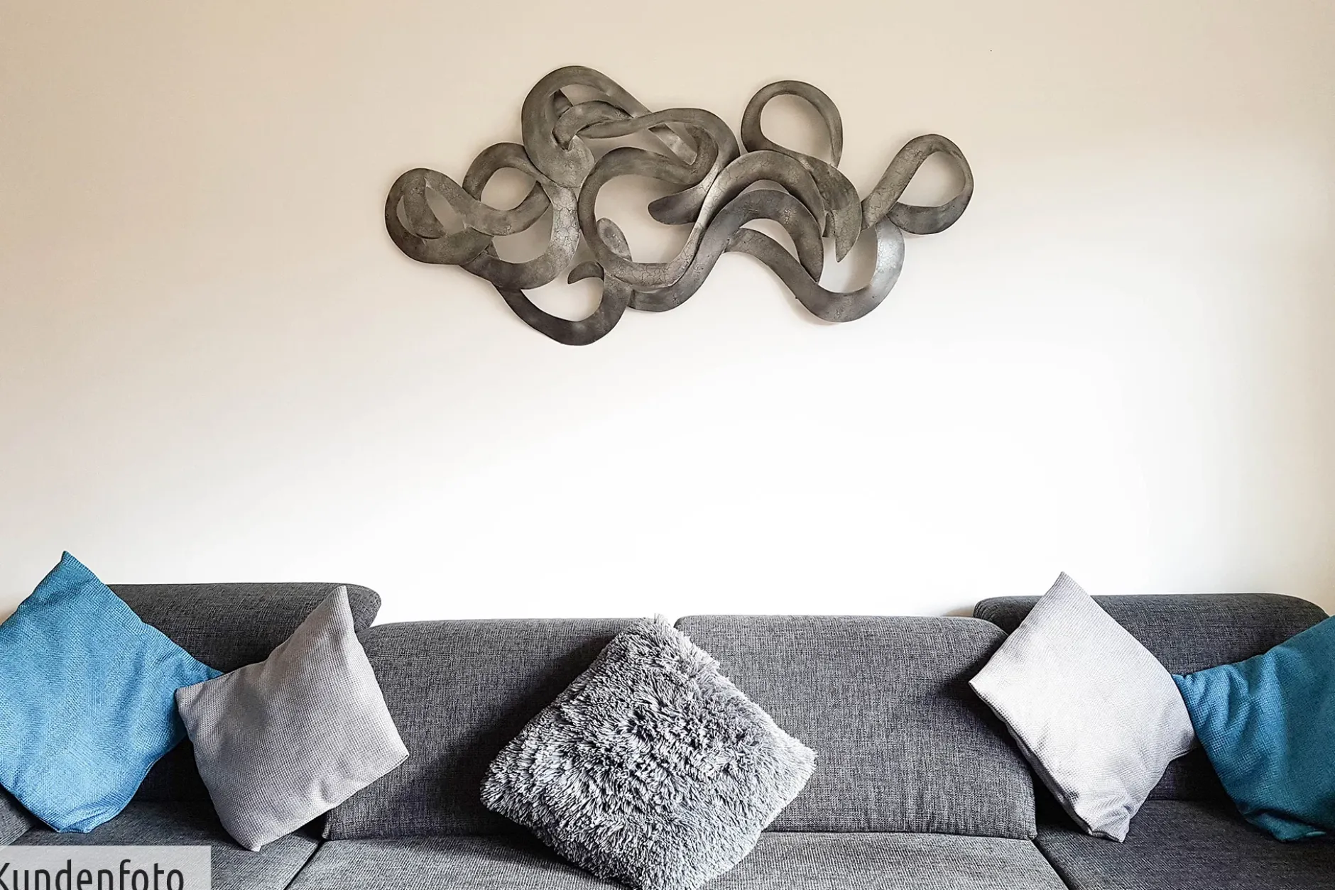 Wanddeko Metall 'Schatzsuche' 142x62x5cm