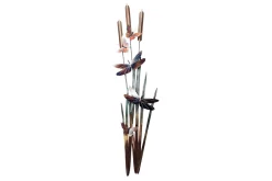 Wanddeko Metall 'Schmetterlingsidyll' 30x120x5cm
