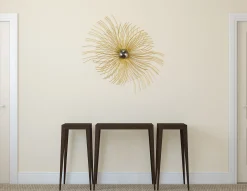 Wanddeko Metall 'Schwerelos' 80x65x11cm