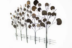 Wanddeko Metall 'Serenade der Bäume' 113x76x5cm