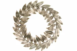 Wanddeko Metall 'Siegeskranz' 59x59x2,5cm