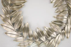 Wanddeko Metall 'Siegeskranz' 59x59x2,5cm