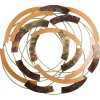 Wanddeko Metall 'Spirals' 99x92x8cm