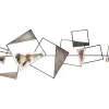 Wanddeko Metall 'Stabilität' 150x50x4cm