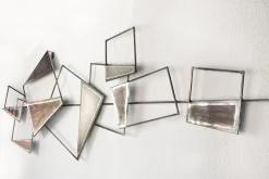 Wanddeko Metall 'Stabilität' 150x50x4cm
