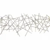 Wanddeko Metall 'Stick Together' 150x50x3,5cm