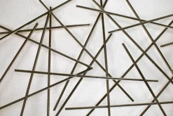 Wanddeko Metall 'Stick Together' 150x50x3,5cm