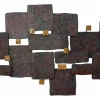 Wanddeko Metall 'Stone Collage' 103,5x62x6,5cm