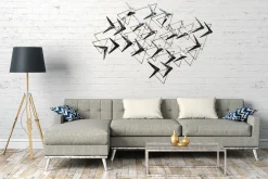Wanddeko Metall 'Svelte Arrows' 147x99x4cm