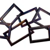 Wanddeko Metall 'Time will tell' 127x75x7,5cm