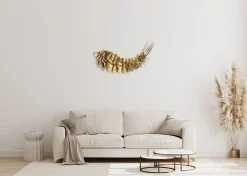 Wanddeko Metall 'Treasure of Pond' 70x34x10cm