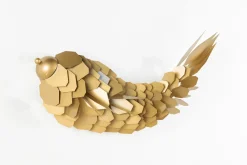 Wanddeko Metall 'Treasure of Pond' 70x34x10cm