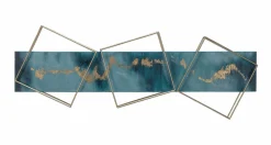 Wanddeko Metall 'Triton's Lifeblood' 120x40x6cm
