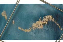 Wanddeko Metall 'Triton's Lifeblood' 120x40x6cm