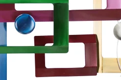 Wanddeko Metall 'Ungelöstes Rätsel' 115x71x8cm