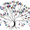 Wanddeko Metall 'Wild Growth' 102x76x11cm