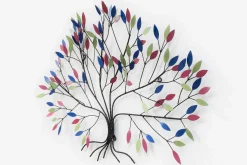 Wanddeko Metall 'Wild Growth' 102x76x11cm