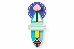 Wanddeko Papier 'Abstrakte Maske'