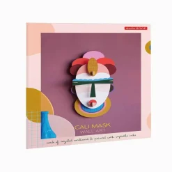 Wanddeko Papier 'Abstraktes Gesicht'