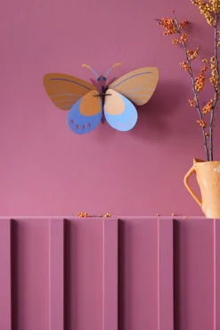Wanddeko Papier 'Azur-Monarch'