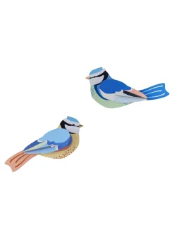 Wanddeko Papier 'Azurvogel'