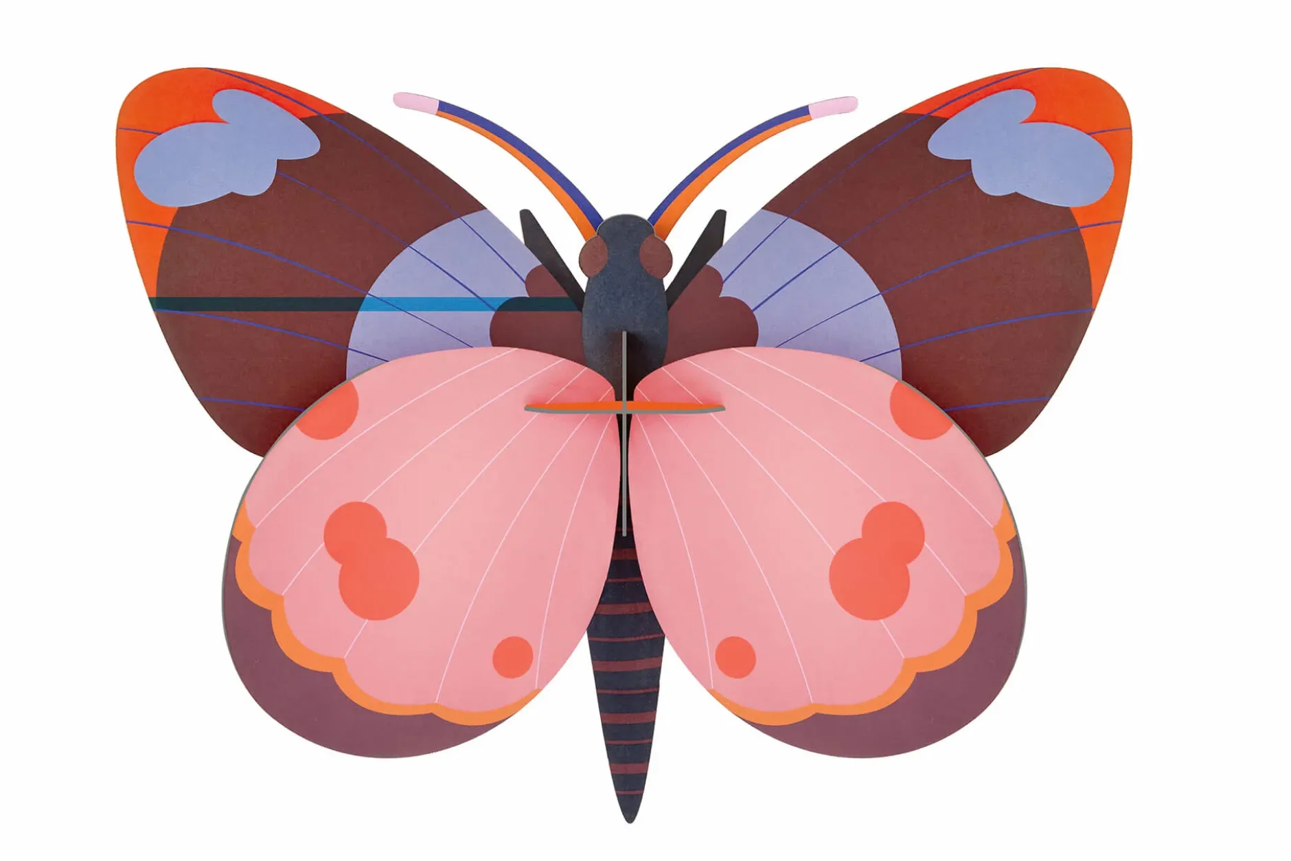 Wanddeko Papier 'Bellissima-Schmetterling'