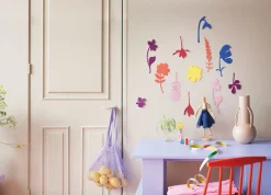Wanddeko Papier 'Blumenfeld'