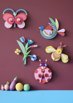 Wanddeko Papier 'Candy Bee'