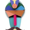 Wanddeko Papier 'Casablanca-Maske'
