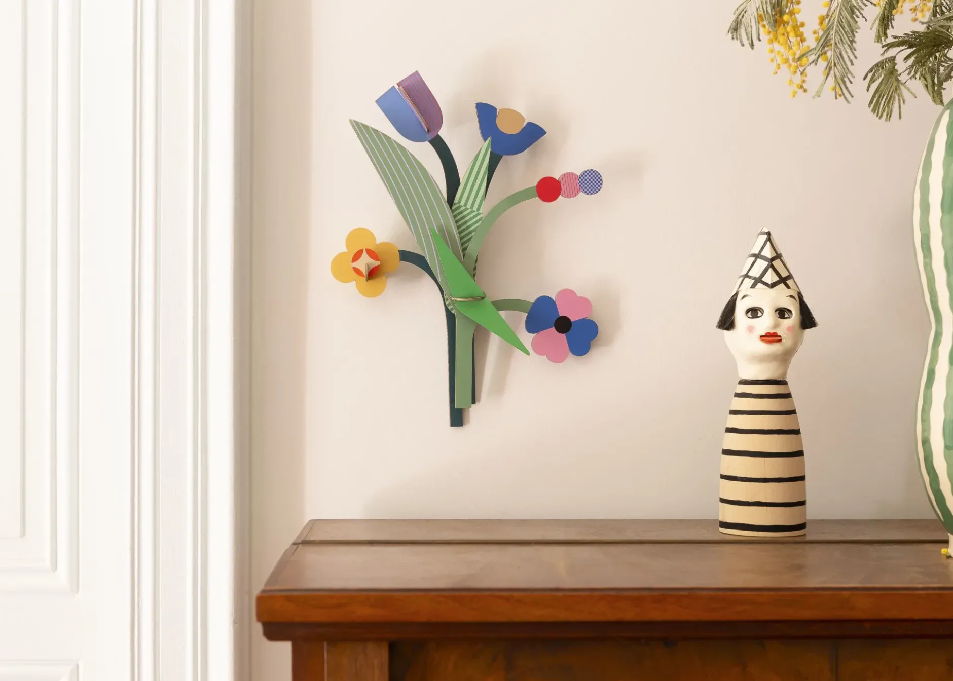 Wanddeko Papier 'Daisy Belle'