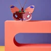 Wanddeko Papier 'Delias-Schmetterling'