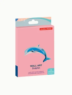 Wanddeko Papier 'Dolphin'