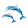 Wanddeko Papier 'Dolphin Couple'