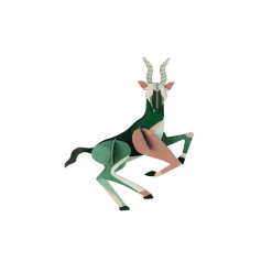 Wanddeko Papier 'Elegante Antilope'